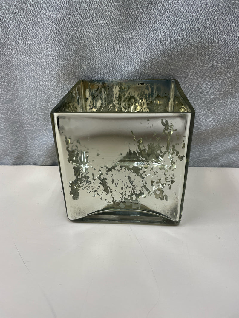GOLD MERCURY GLASS VASE