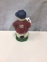 SNOWMAN WITH SOCCER STUFFED