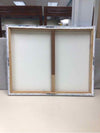 BLUE/WHITE CANVAS ARTWORK