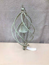 GREEN METAL HANGING BELL DIST.