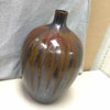 RED GREY CERAMIC VASE