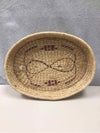 INFINITY SIGN WOVEN BASKET