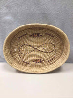 INFINITY SIGN WOVEN BASKET