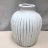 DIST. WHITE VASE