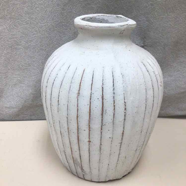 DIST. WHITE VASE