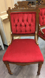2 ANTIQUE DINING CHAIRS
