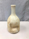 DIST. WHITE CRUMPLED VASE