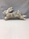 BROWN CERAMIC RABBIT HANGING