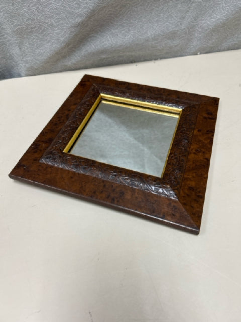 WOOD FRAME MIRROR