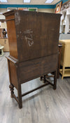 VINTAGE HARD WOOD CABINET