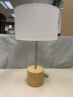 THICK WOOD BOTTOM THIN LAMP