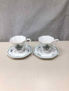 2 SPODE CUPS W/SAUCER