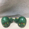 2 GREEN CACTUS S & P SHAKERS