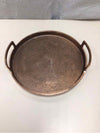 IRON ROUND TRAY COPPER COLOR