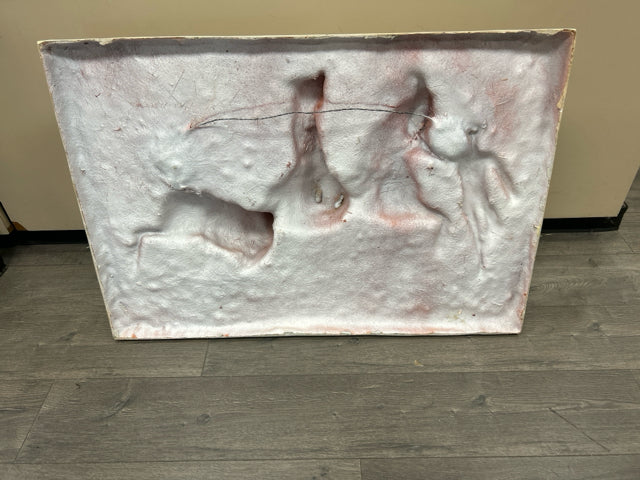 "HORSES OF ANAHITA" SCULPTURE HANGING