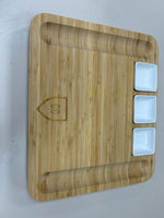 CHARCUTERIE BOARD W/COMPARTMENT