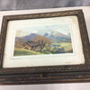 CABIN W/LANDSCAPE JEWELRY BOX