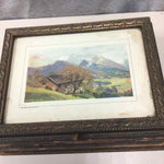 CABIN W/LANDSCAPE JEWELRY BOX