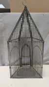 RUSTIC METAL BIRDCAGE