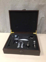 CONNOISSEUR CORKSCREW WOOD BOX SET