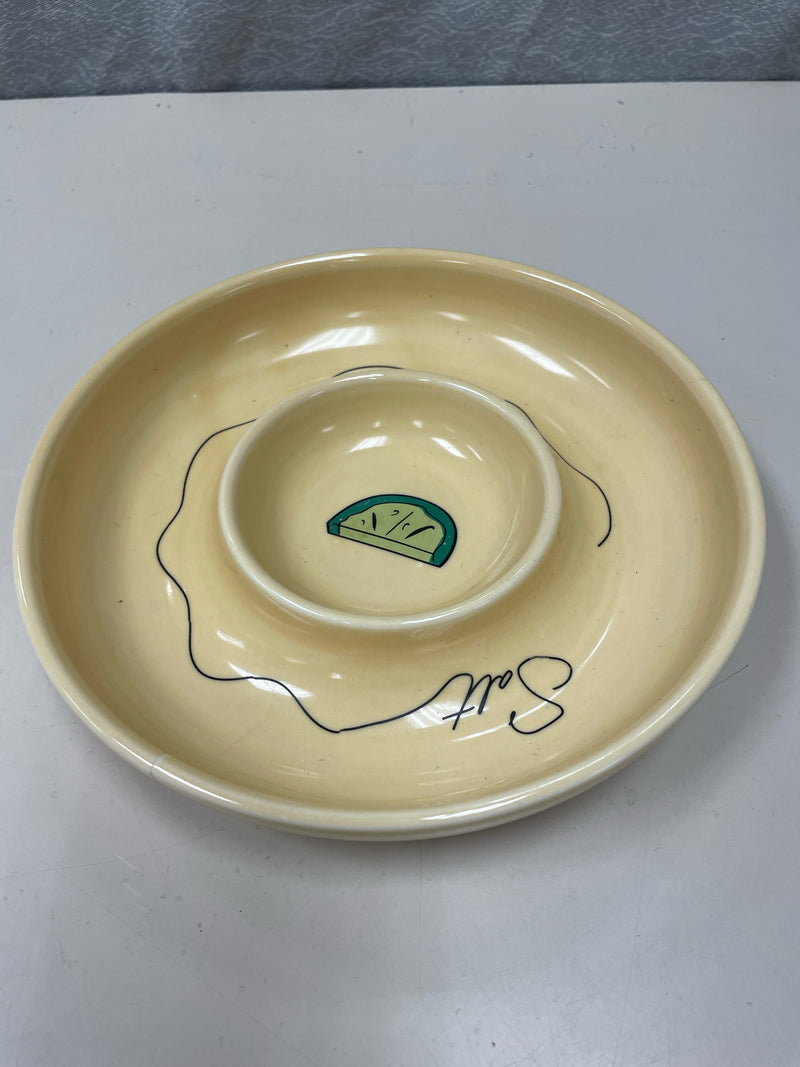 YELLOW MARGARITA PLATE
