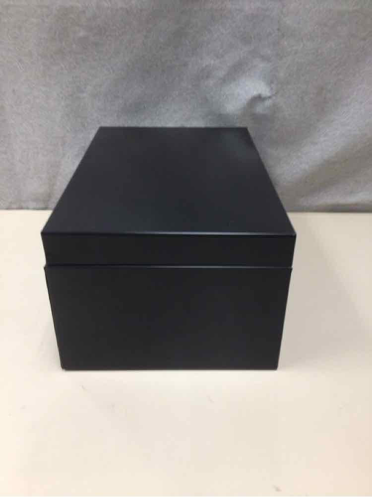 BLACK METAL BOX