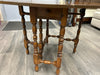OVAL GATELEG WOOD TABLE