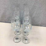6 CLEAR STEM WARE