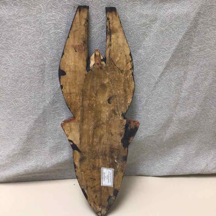 WOOD CARVED AFRICAN MASK