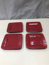 RED SQUARE SMALL PLATES
