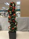 FAUX FLOWERING HEDGE