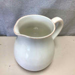 CREAM CERAMIC PITCHER
