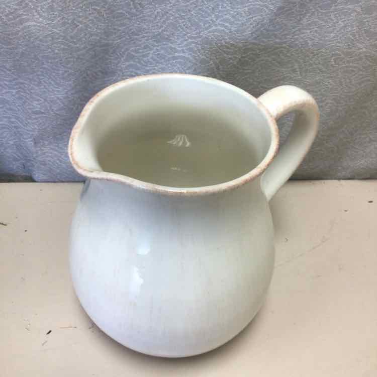 CREAM CERAMIC PITCHER