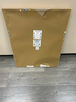 WHITE W/GOLD DESIGN PIC