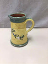 YELLOW FLORAL PITCHER