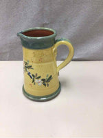 YELLOW FLORAL PITCHER