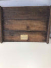 ANTIQUE GRAPE TRAY W/TRAIN