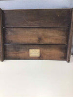 ANTIQUE GRAPE TRAY W/TRAIN
