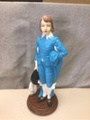 PORCELAIN MAN IN BLUE OUTFIT