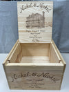 WOOD "NICKEL & NICKEL" WINE BOX