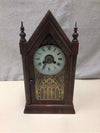 ANTIQUE GOTHIC MANTLE CLOCK