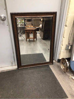 BROWN FRAME MIRROR