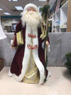 LARGE STANDING SANTA W/STAFF