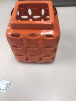 ORANGE CUT OUT LANTERN
