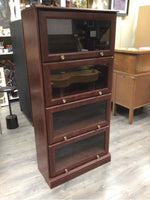 BROWN BARRISTER BOOKCASE