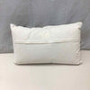 BLACK WHITE FLUFFY PILLOW