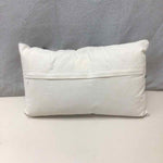 BLACK WHITE FLUFFY PILLOW