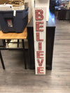 TALL LIGHT UP BELIEVE SIGN