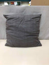 GRAY/BROWN THROW PILLOW