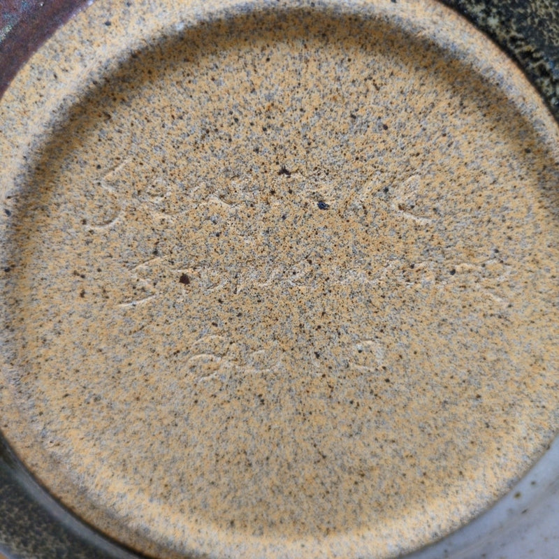 2 SMALL HANDMADE PLATES